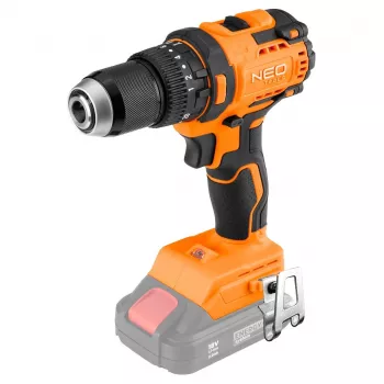 NEO TOOLS Besšepetėlis smūginis gręžtuvas 18V, 13mm griebtuvas, kompaktiškas, Energy+, be akumuliatoriaus