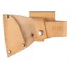 NEO TOOLS Bushcraft kirvis su apvalkalu 400g | Kaltas didelio anglies plieno, hikorio rankena