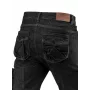NEO TOOLS DENIM 5-Pocket Work Trousers, juodos spalvos, L dydis