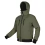 NEO TOOLS izoliuota striukė su gobtuvu OUTDOOR, žalia, dydis L