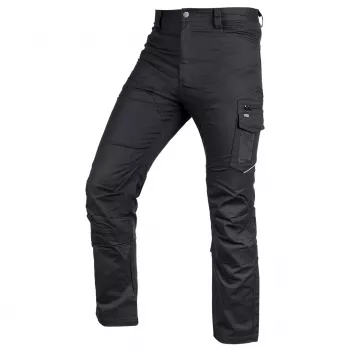 NEO TOOLS Mix&Match drobinės darbo kelnės, juodos, M dydis