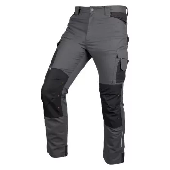 NEO TOOLS Mix&Match darbo kelnės su Cordura sutvirtinimais, pilka/juoda, S dydis