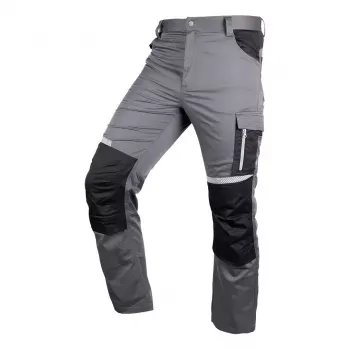 NEO TOOLS Mix&Match darbo kelnės, pilkai-juodos, L dydis (81-351-2-L)
