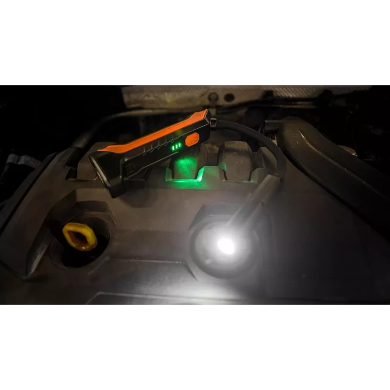 NEO TOOLS Įkraunama apžiūros lempa 400 lm COB + žibintuvėlis 99-102