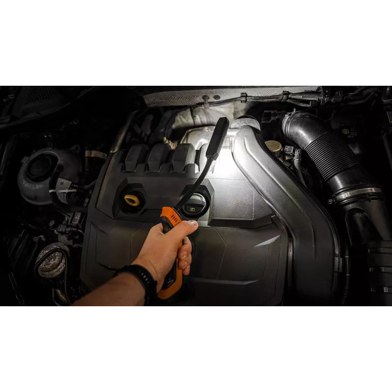 NEO TOOLS Įkraunama apžiūros lempa 400 lm COB + žibintuvėlis 99-102