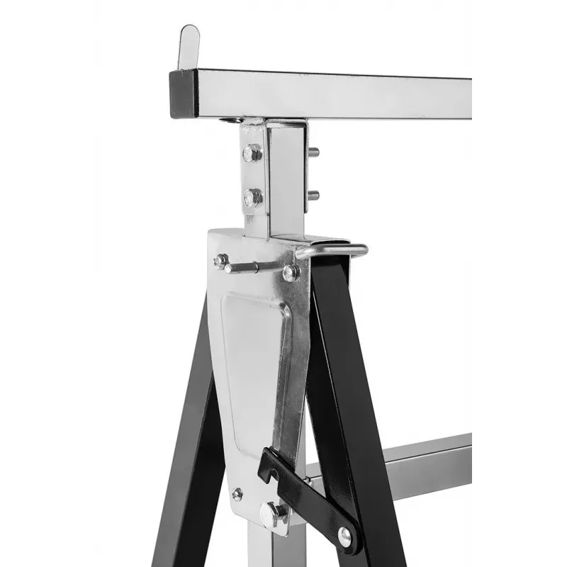 NEO Tools TOP-84-145 plieninis stalčius darbastaliui, 580x450x130 mm, 25 kg, su centriniu užraktu, juodas/pilkas