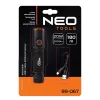 NEO TOOLS USB C 2000 lm CHN LED Įkraunamas Žibintuvėlis