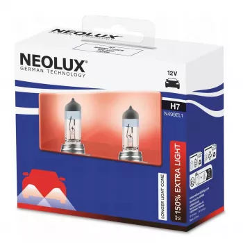 Neolux H7 Extra Light 2 vnt. Halogeninė Lemputė 12V 55W