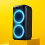 Niceboy PARTY Boss 2 nešiojamas vakarėlių garsiakalbis 200W Bluetooth 5.0 juodas