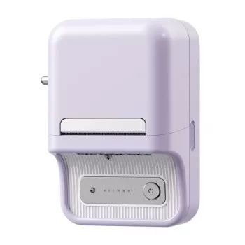 NIIMBOT B21 Pro nešiojamasis etikečių spausdintuvas (violetinis)