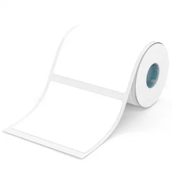 NIIMBOT Termoetiketės 80x50 mm – 560 vnt. Baltos