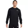 Nike Club vyriškas flisinis megztinis su apykakle juodos spalvos (FN3888-010) L dydis