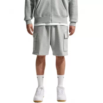 Nike Club vyriški fliso šortai tamsiai pilki (Dark Grey Heather) XL
