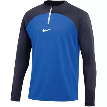 Nike Dri-FIT Academy Drill Top vyriškas pusiau užtrauktuku sportinis megztinis, mėlynas/tamsiai mėlynas, 2XL DH9230-463