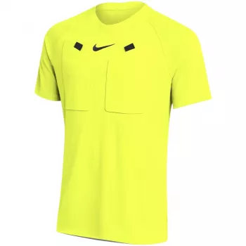 Nike Dri-FIT Referee III vyriški futbolo teisėjo marškinėliai geltoni HV8319 702 dydis M