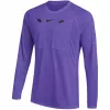 Nike Dri-FIT Referee III Vyriški Ilgarankoviai Futbolo Teisėjo Marškinėliai Court Purple/White, Dydis M