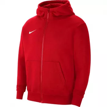 Nike Park 20 Fleece pilno užtrauktuko gobtuvas University Red CW6891-657