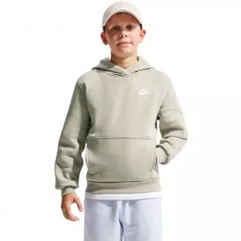 Nike Sportswear Club Fleece vaikiškas šviesiai žalias megztinis FD3000 304 L