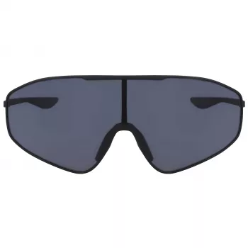 NIKE Unisex ECHOSHIELD2IF Sportiniai Akiniai - Matinė Juoda, Dūminiai Pilki Lęšiai, 66mm