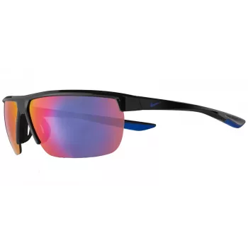 NIKE Unisex NIKETEMPESTSE Akiniai - 67/12/122 mm - Matinio Juodo Rėmelio, Dūmų Pilkumo Lęšiai