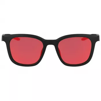 NIKE Unisex Radeon akiniai nuo saulės - 52/20/145 mm - Matinė juoda, dūminiai pilki lęšiai