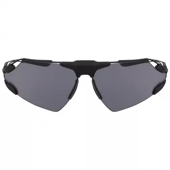 Nike Zeus Edge vyriški akiniai nuo saulės – matinė juoda/pilkas atspalvis, 76 mm lęšiai, UV400 apsauga