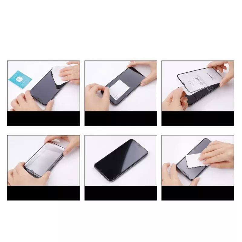 Nillkin Amazing CP+PRO Ultra-Thin Tempered Glass Screen Protector for OnePlus Ace, 0,2 mm Frame, 9H Hardness, Black