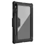Nillkin Bumper Leather Case Pro dėklas Samsung Galaxy Tab S9 planšetiniam kompiuteriui, juodas