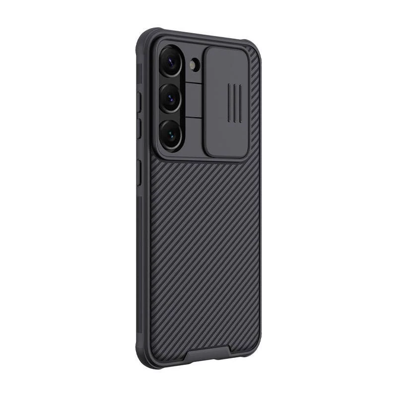 Nillkin CamShield Pro Case, skirta Samsung Galaxy S23 (Juoda)