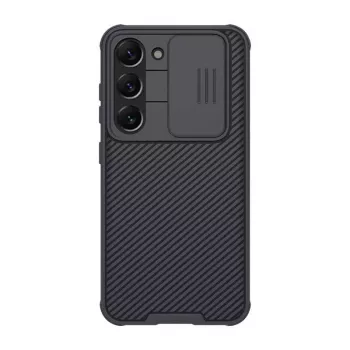 Nillkin CamShield Pro Case, skirta Samsung Galaxy S23 (Juoda)