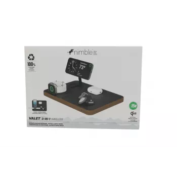 Nimble Valet 3-in-1 Wireless Charger