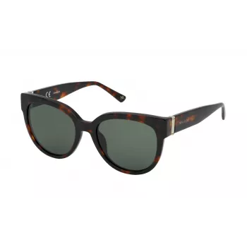 NINA RICCI Moteriški akiniai nuo saulės SNR2615409AT Drugelio katės akies rudi Havana 54mm