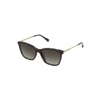 NINA RICCI Moteriški Saulės Akinių Modelis SNR267-5403KU Havana Brown Gradient Butterfly Acetate 54mm
