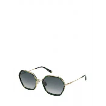 NINA RICCI Moteriški akiniai nuo saulės SNR268-56092I Ruda Havana Drugelio Acetatas