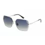 Nina Ricci moteriški akiniai nuo saulės SNR271V60300Y Butterfly Oversized Dark Brown Havana Gradient Brown 60mm