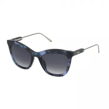 NINA RICCI Moteriški Saulės akiniai SNR300-5209MC Brown Havana Butterfly Frame UV400