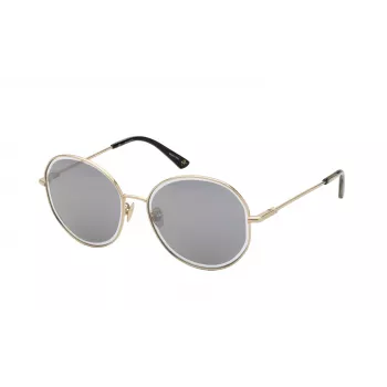 NINA RICCI Moteriški Akiniai Nuo Saulės SNR320M58300Y Drugelio Formos Acetato Rėmeliu Pilka Gradientiniais Lęšiais 58mm