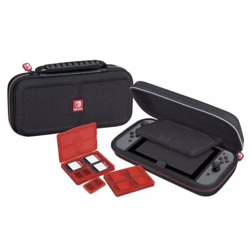 Nintendo Game Traveler Deluxe kelioninis dėklas, skirtas Nintendo Switch ir OLED – juodas