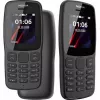 Nokia 106 TA-1114 Dual SIM 4MB juodas OEM