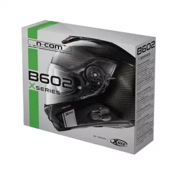 Nolan N-Com B602 X motociklo Bluetooth interkomo sistema - vieno komplekto, juoda