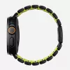 NOMAD Stratos Band - Titanium Bracelet for Apple Watch 49mm su FKM (Black Titanium, Volt FKM)