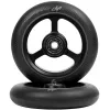 North Index Pro Scooter Ratų rinkinys 2 vnt. Juoda-Balta 110mm 88A