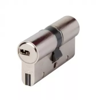 NUKI Cisa Astral S 30/50 dvipusis cilindras, euro profilis, nikeliuotas, aukšto saugumo