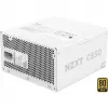 NZXT C850 Gold ATX 3.1 pilnai modulinis maitinimo blokas – 850W, 80 PLUS Gold, baltas