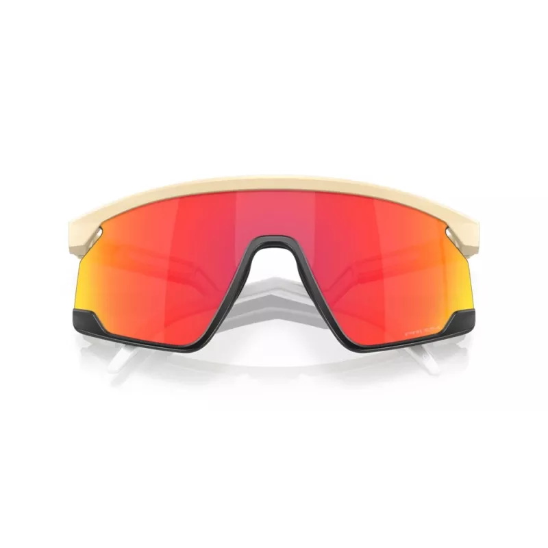 Oakley Bxtr Sunglasses Shield Wrap-Around Matte Black Prizm Black