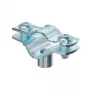 OBO ASG 732 12 G atstumo spaustuvas su M6 sriegine jungtimi, 10-12 mm, plieninis, cinkuotas