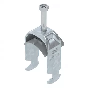 OBO Bettermann BS-H1-K-34 FT U-Bolt spaustuvas 2056, 28-34mm, karštai cinkuotas, M8 sriegis, 1186229