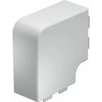 OBO BETTERMANN plokščiasis kampo dangtelis WDK/HF 60110 Pure White (6192939)