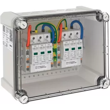 OBO PVG-C1000K 110 PV generatoriaus prijungimo dėžutė 2x1 styga 1000V DC IP65