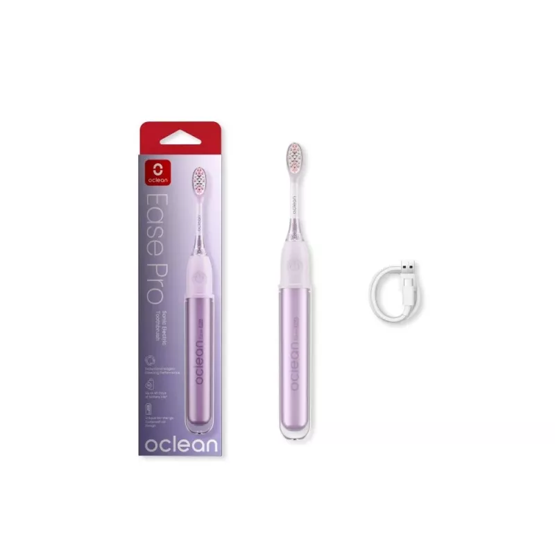 OCLEAN Ease Pro Violetinis elektrinis dantų šepetėlis